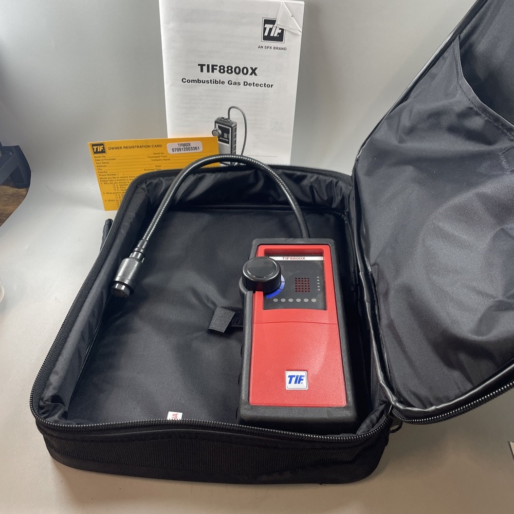 TIF TIF8800X Combustible Gas Detector No Power Supply